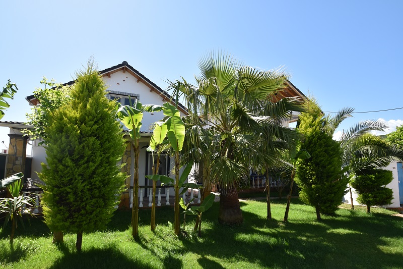 Ferienhaus mit Garten